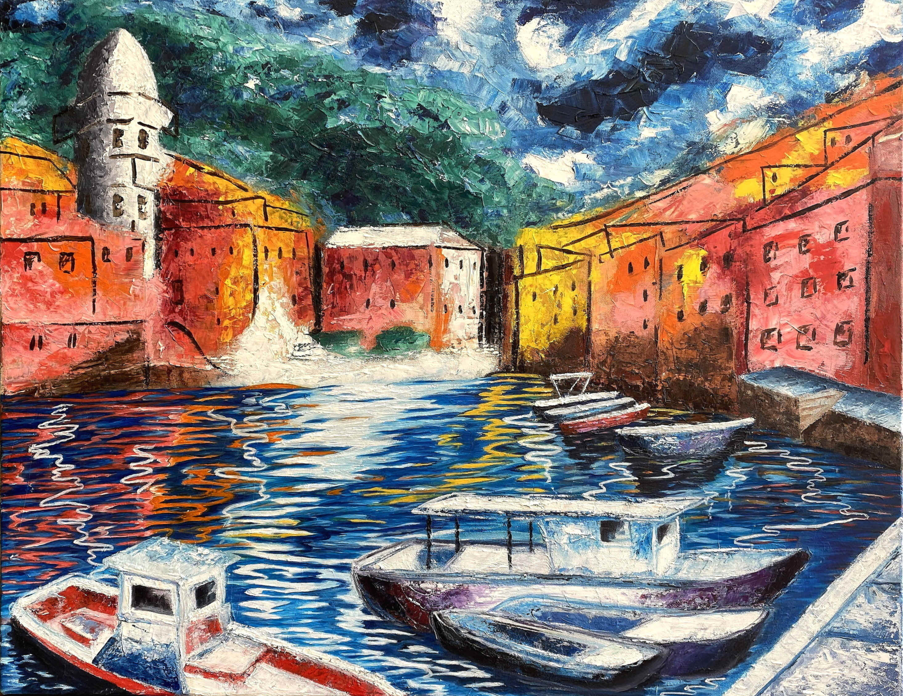 0-Vernazza Harbor.JPG (2909520 bytes)